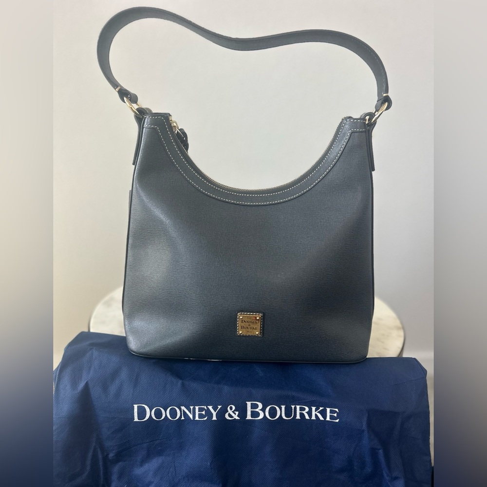 Dooney & Bourke Leather Shoulder Bag | Classic Minimalist | Everyday Lux | NWT